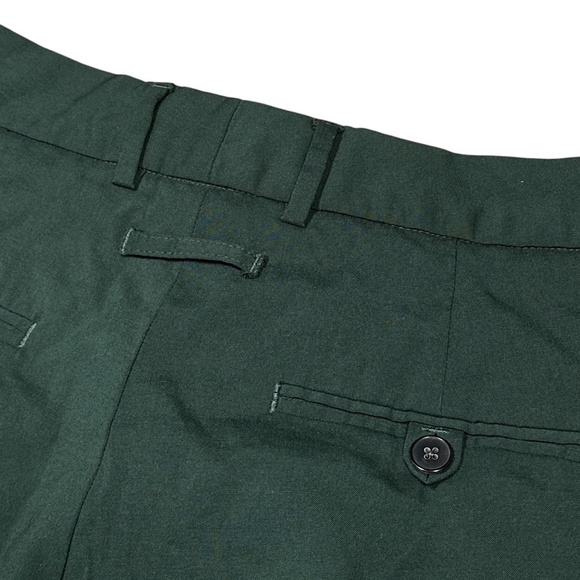 Jean Paul Gaultier JPG Wool Blend Dark Green Dress Pants Womens 40 - Picture 8 of 11